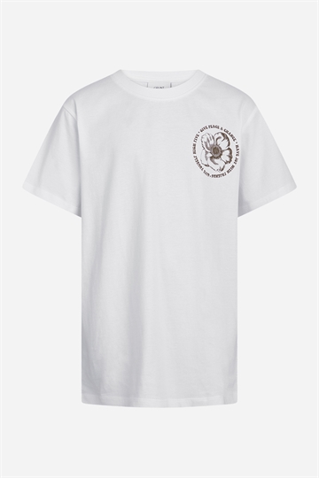 GRUNT Izara T-shirt - Vit